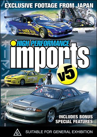 Import History Auto Racing on High Performance Imports Volume 6   Pal Dvd