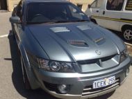 COMMODORE VZ MONARO CUSTOM REAR VENTED STEEL BONNET