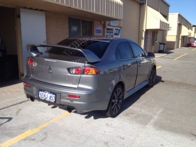 LANCER CJ EVO 10 REAR WING