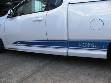 FALCON FG PURSUIT UTE CAB AND TRAY SIDE SKIRTS