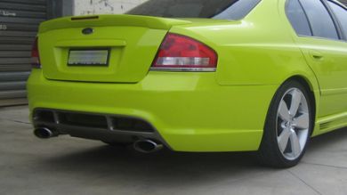 BF GT REAR BUMPER (DUAL EXHAUST)