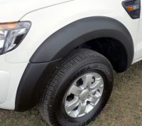 RANGER PX1 FACTORY STYLE FRONT AND REAR  MATT BLACK FLARES