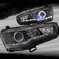 CJ LANCER DRL HEADLIGHT WITH ANGEL EYE