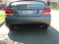 LANCER CH EVO 8 REAR BUMPER