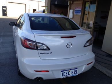 MAZDA 3 SEDAN 08-13 LIP SPOILER