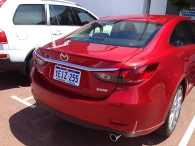 MAZDA 6 SEDAN LIP SPOILER 2012+