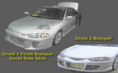 CE LANCER COUPE DROID 2 FRONT BUMPER