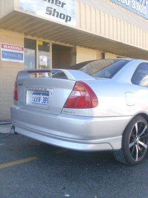 LANCER CE COUPE-SEDAN EVO 5 & 6 REAR SKIRT