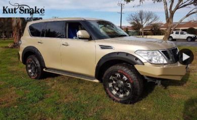 NISSAN PATROL Y62 2016 + KUT SNAKE MONSTER FLARES