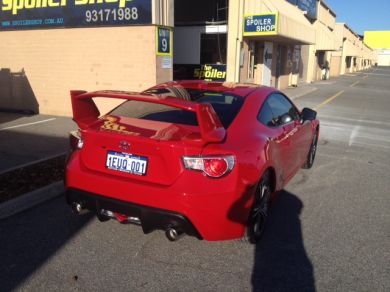 SUBARU BRZ STI REAR WING