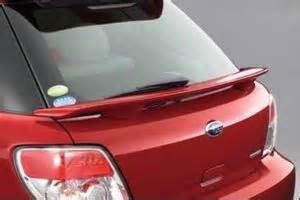 IMPREZA WAGON REAR WING 01-07