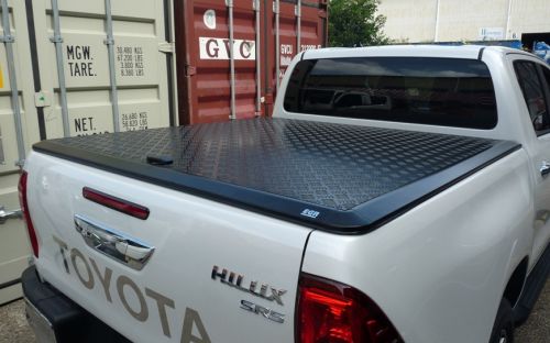 TOYOTA HILUX DUAL CAB LOADSHIELD ALLOY HARD LID 2015+