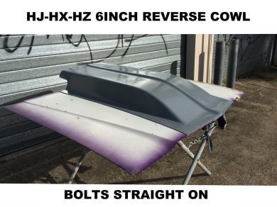 HOLDEN HJ-HX-HZ 6 INCH REVERSE COWL RIBBED SCOOP